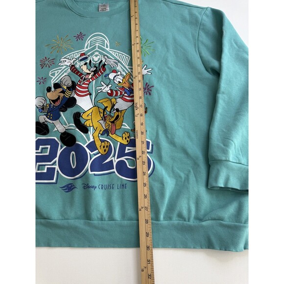 2025 Disney Cruise Line sweatshirt Adults Size 3XL Unisex Crew Neck Oversize - Picture 4 of 8